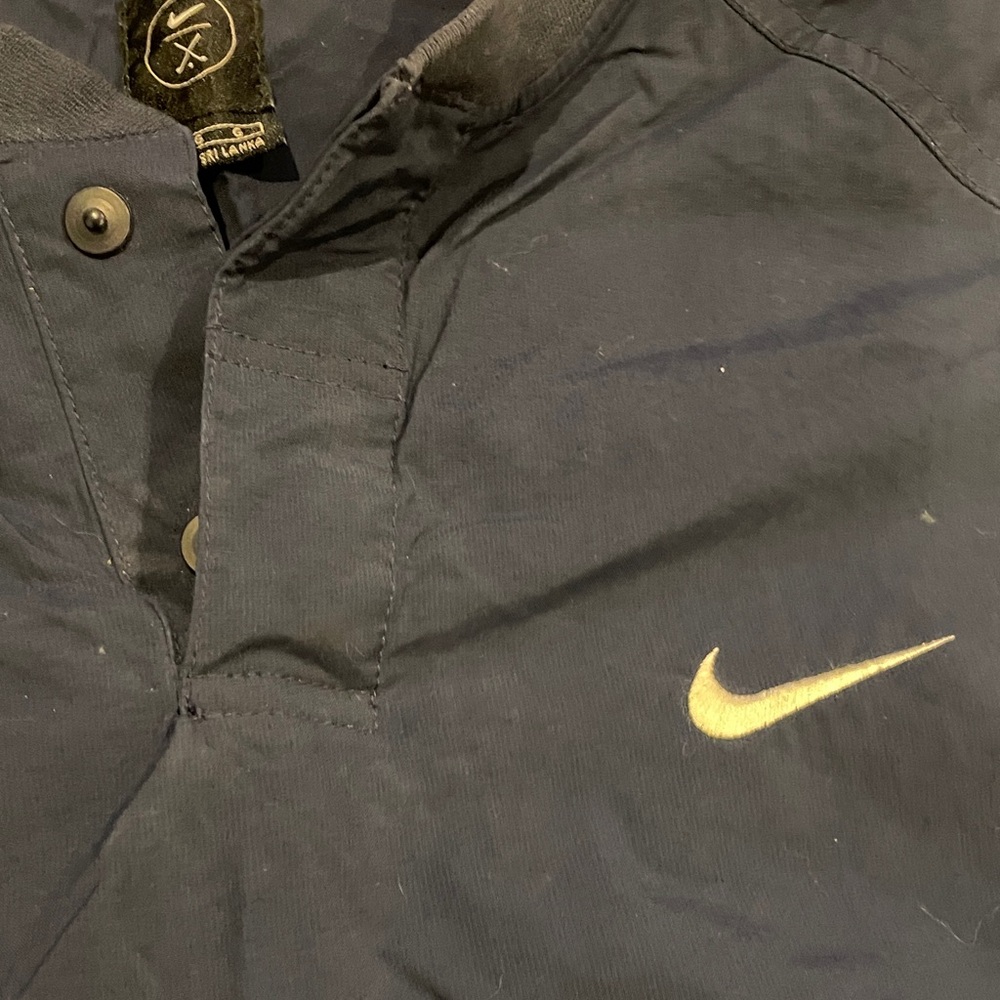 Men’s Nike Dark Blue Pullover with White Logo - Picture 3 of 8